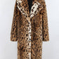 Catty Fur Leopard Coat