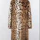 Catty Fur Leopard Coat