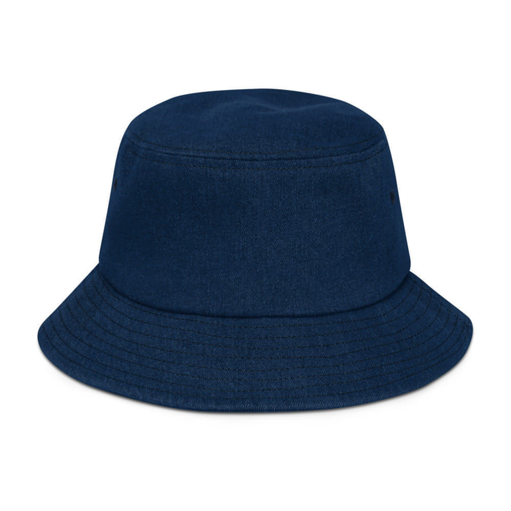 Denim Bucket Hat Black