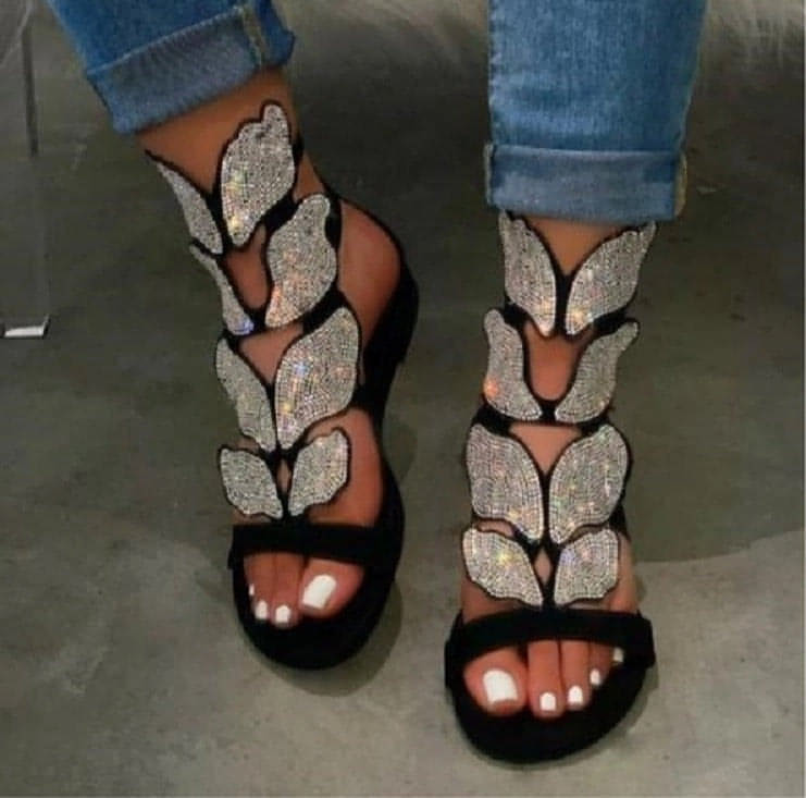 Butterfly On The Go Sandals