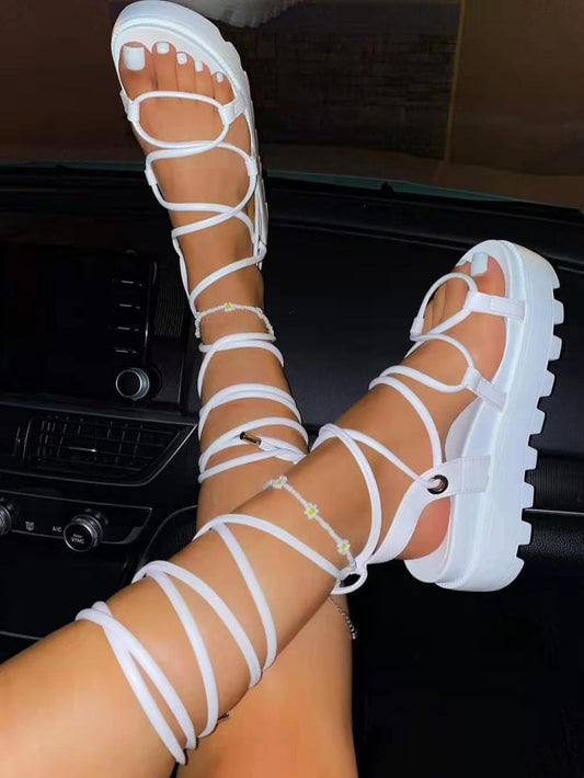 Tied On You Sandals